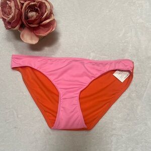 KATE SPADE NWT Size L Surf Pink Bikini Bottom